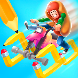 Scribble Rider - Play Free Racing Games at Joyland!
