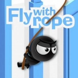 Fly with Rope 2 - Play Fly with Rope 2 on Jopi
